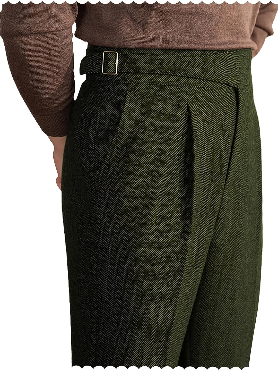 Norwood - Özel Kesim Yumuşak Dokulu Balıksırtı Kumaş Pantolon