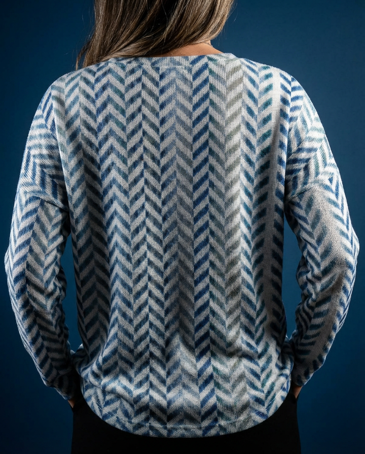 Villiers - Yumuşak Dokulu Pamuklu Uzun Kollu Tişört