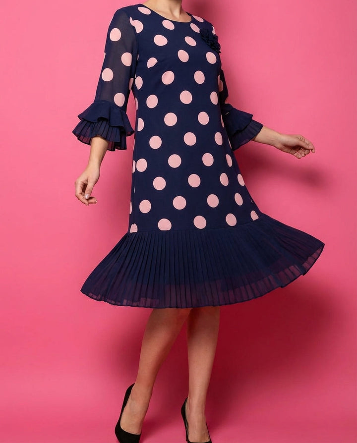 Penrose - Şık Yumuşak Dokulu Midi Elbise